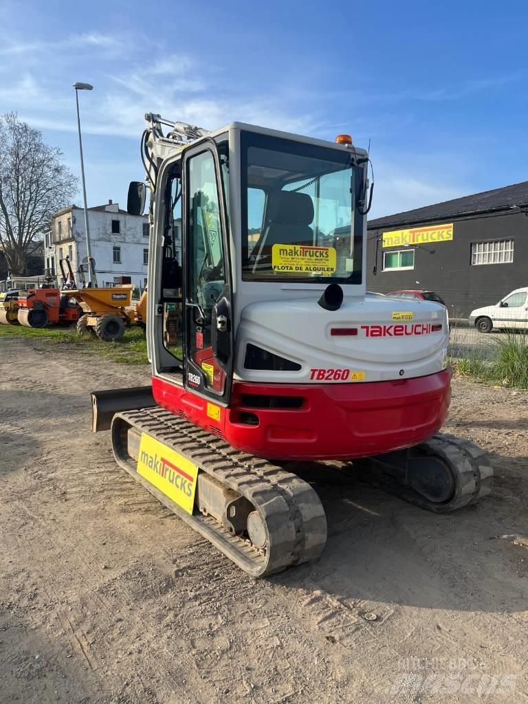 Takeuchi TB260 小型挖土機/掘鑿機<7t(小型挖掘機)