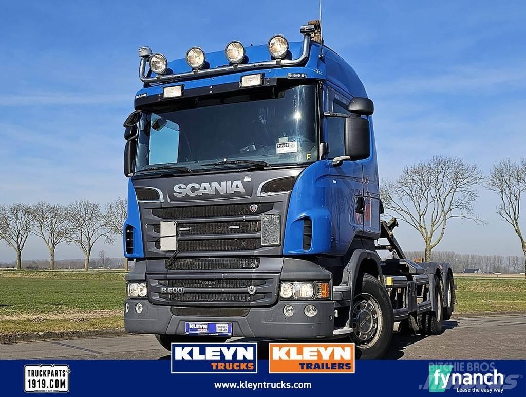 Scania R500 吊鉤式起重車