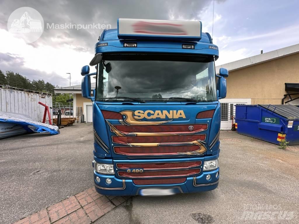 Scania G 490 起重機卡車