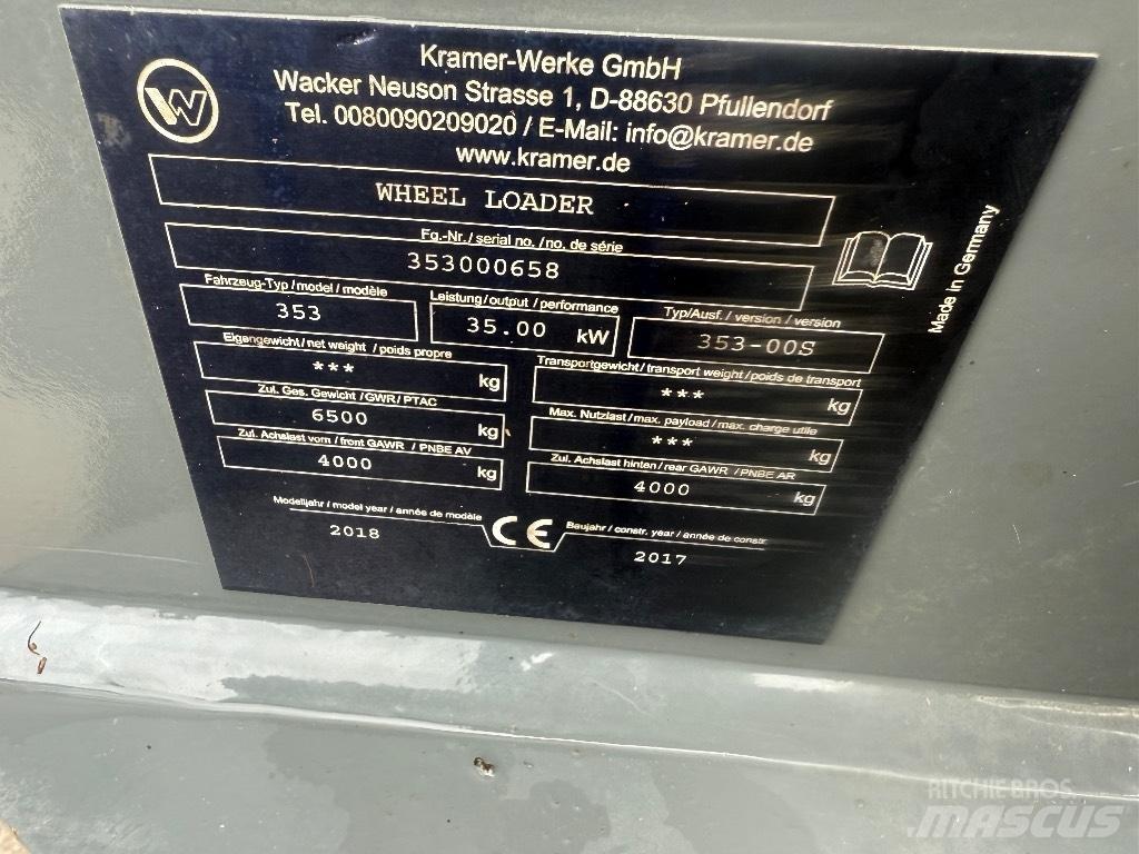 Kramer 5075 輪胎式裝載機
