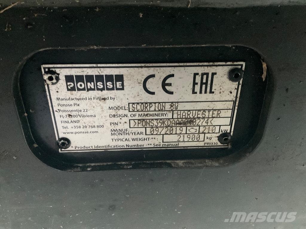 Ponsse Scorpion 收穫機