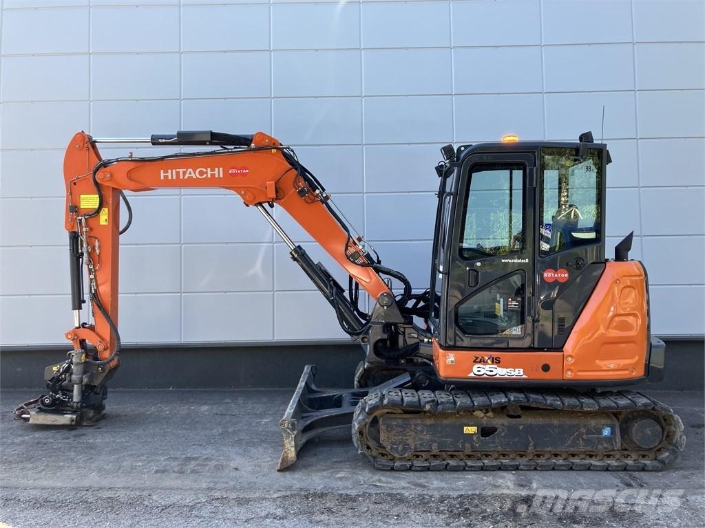 Hitachi ZX 65 USB-6 小型挖土機/掘鑿機<7t(小型挖掘機)