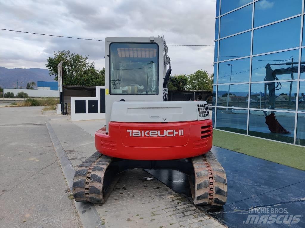 Takeuchi TB 80 FR 小型挖土機/掘鑿機<7t(小型挖掘機)