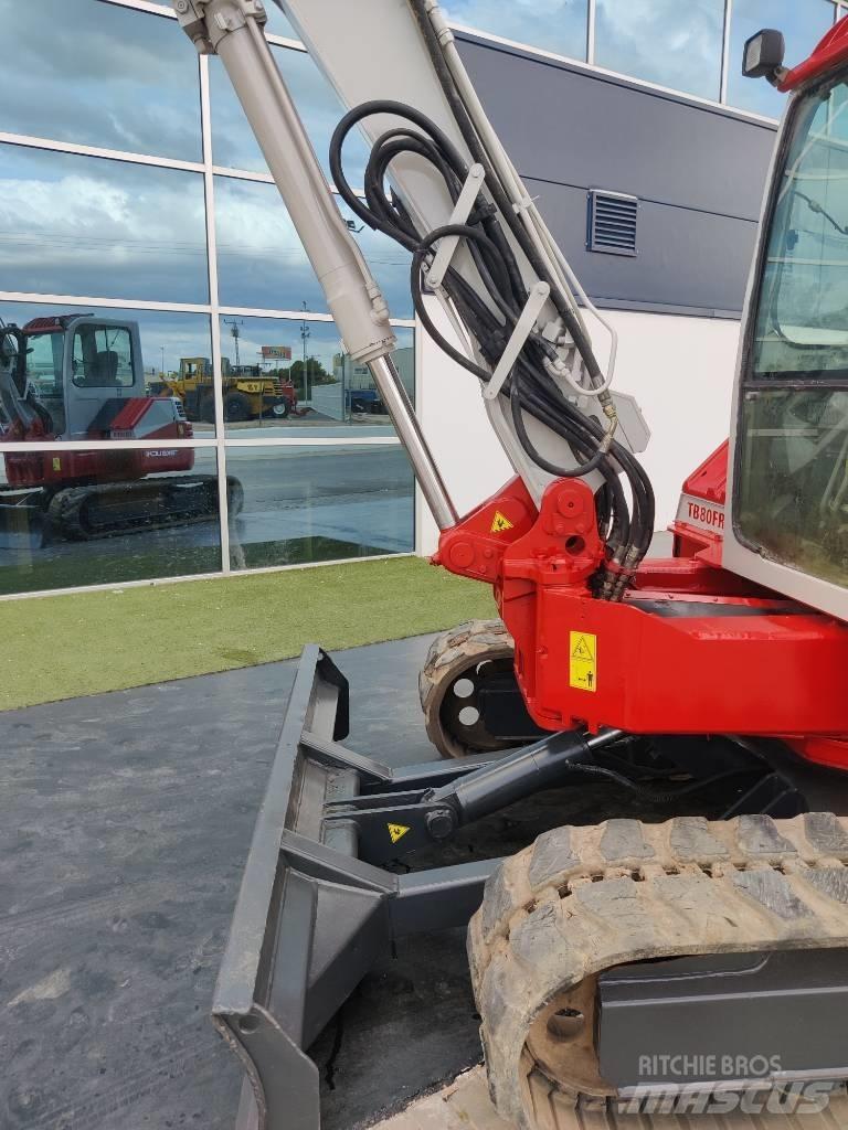 Takeuchi TB 80 FR 小型挖土機/掘鑿機<7t(小型挖掘機)
