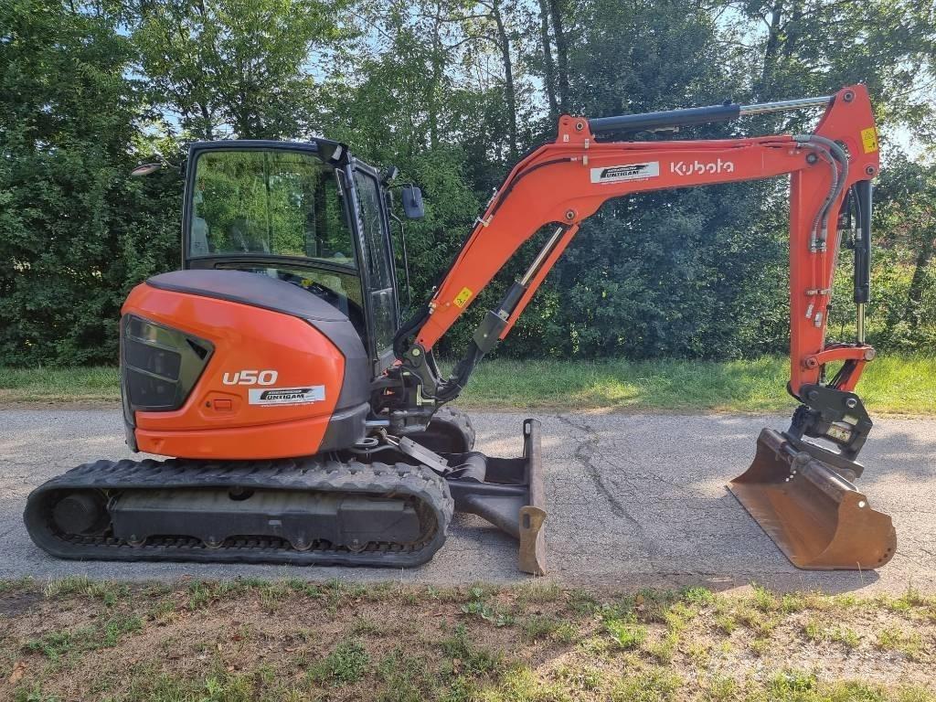 Kubota U 50-5 小型挖土機/掘鑿機<7t(小型挖掘機)