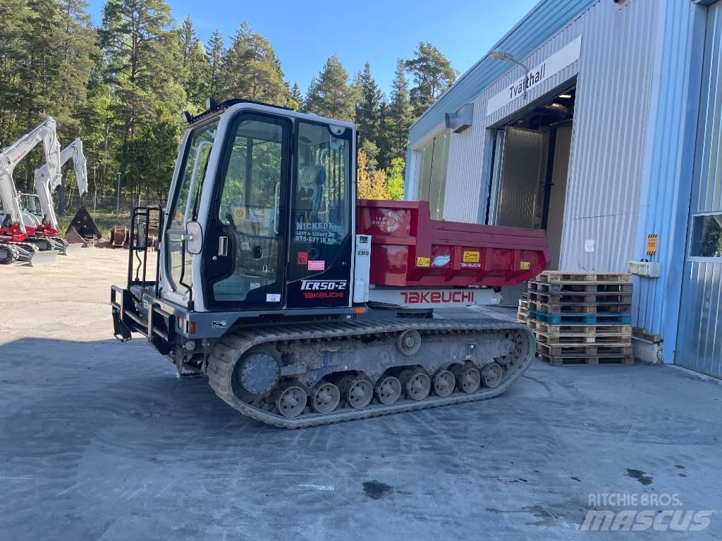 Takeuchi TCR 50-2 履帶式傾卸車/翻斗車