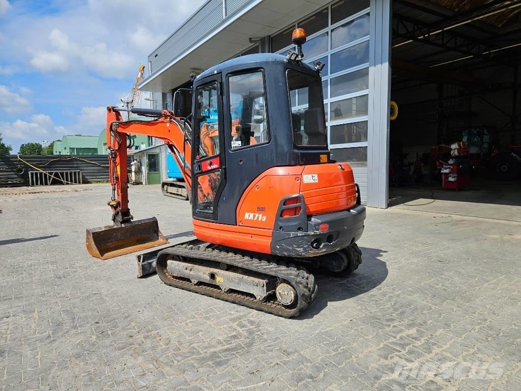 Kubota KX71-3 小型挖土機/掘鑿機<7t(小型挖掘機)