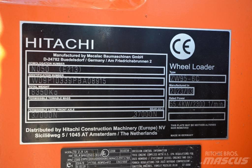 Hitachi ZW 95-6 C 輪胎式裝載機