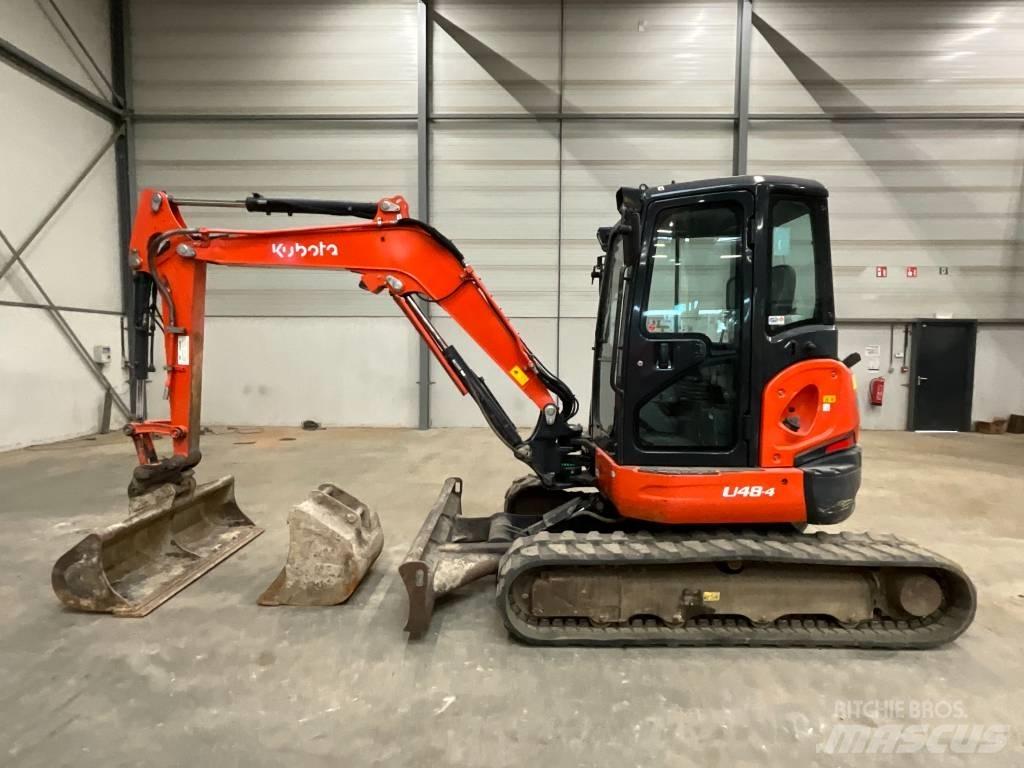 Kubota U 48-4 小型挖土機/掘鑿機<7t(小型挖掘機)