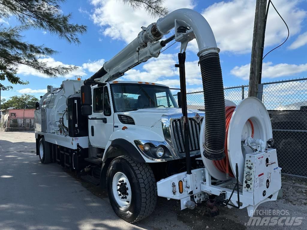 International 7400 組合/真空油槽車