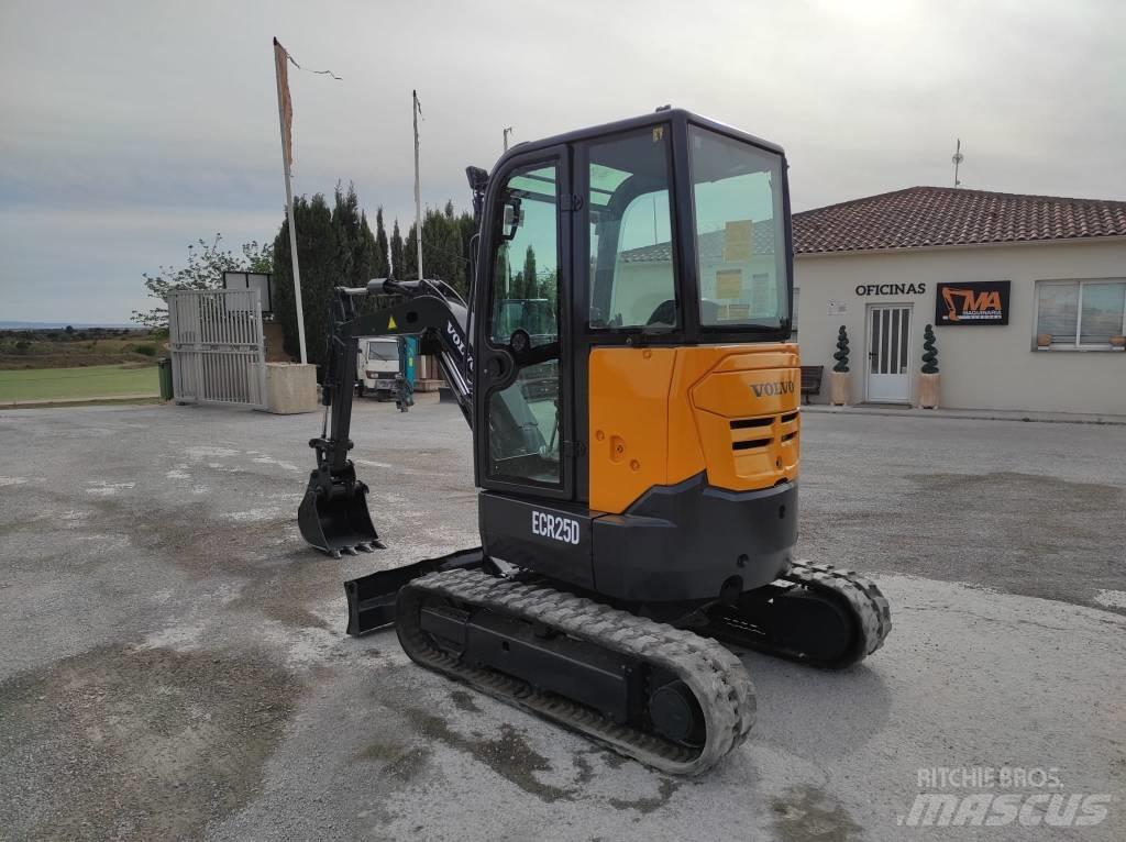 Volvo ECR 25 D 小型挖土機/掘鑿機<7t(小型挖掘機)
