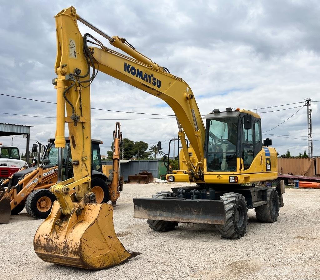 Komatsu PW 160 旋轉式挖土機/掘鑿機/挖掘機