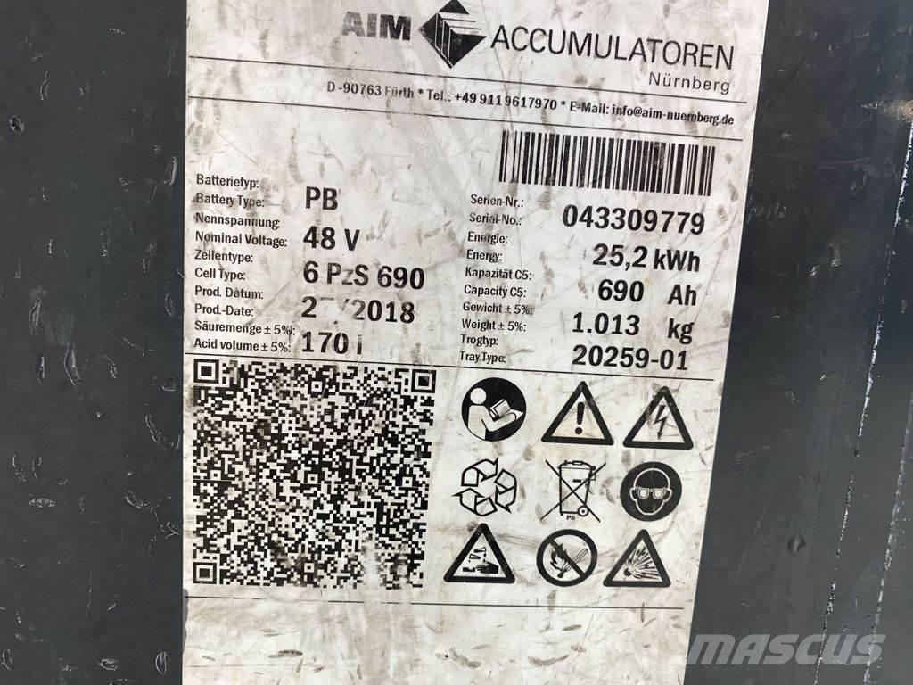 AIM 48V 690Ah 電池