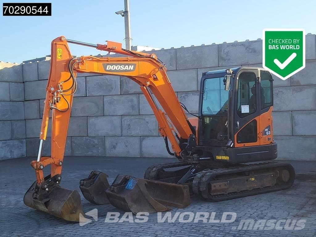 Doosan DX63-3 小型挖土機/掘鑿機<7t(小型挖掘機)