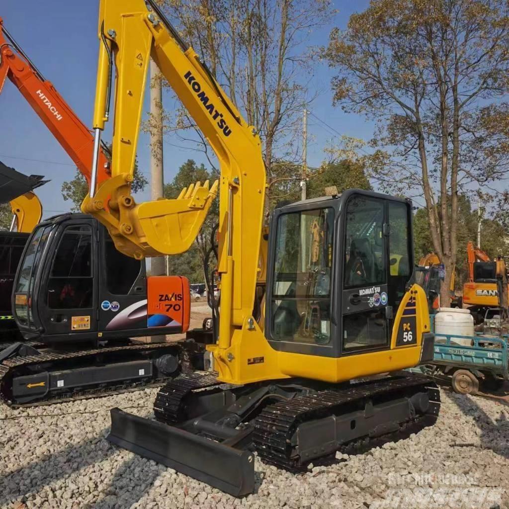 Komatsu PC 56 小型挖土機/掘鑿機<7t(小型挖掘機)