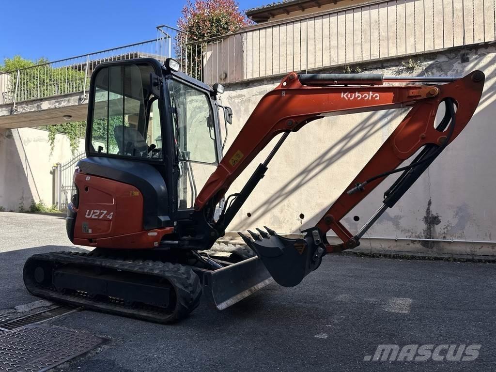 Kubota U27-4 小型挖土機/掘鑿機<7t(小型挖掘機)