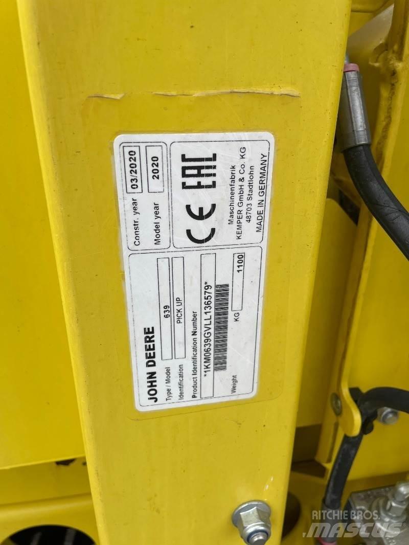 Kemper 639 自走式飼料採集機配件