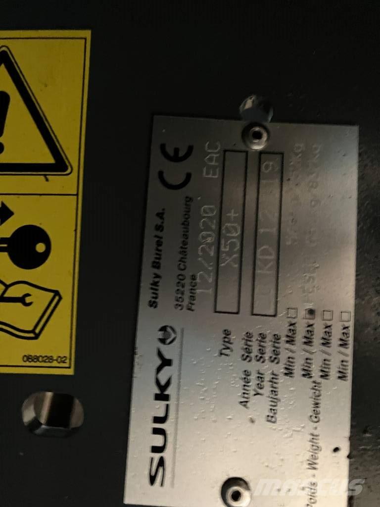 Sulky X 50+ Econov 肥料撒布機