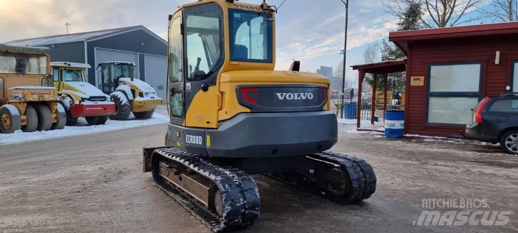 Volvo ECR 88 D 中型挖土機/掘鑿機/挖掘機 7t-12t