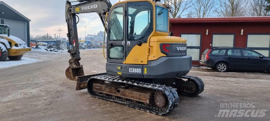 Volvo ECR 88 D 中型挖土機/掘鑿機/挖掘機 7t-12t