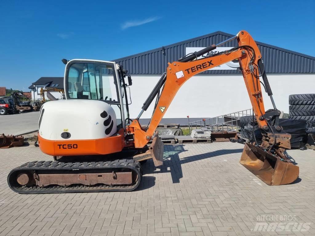 Terex TC 50 小型挖土機/掘鑿機<7t(小型挖掘機)