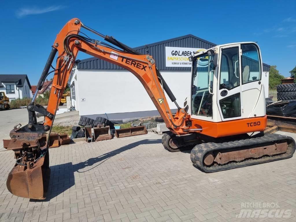 Terex TC 50 小型挖土機/掘鑿機<7t(小型挖掘機)