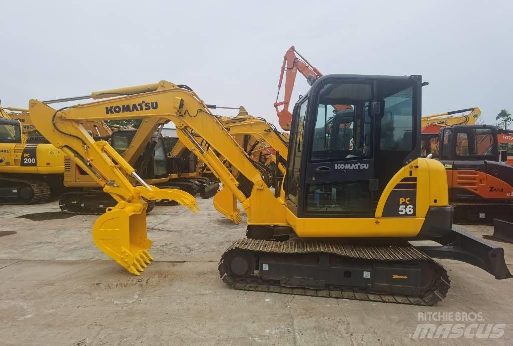Komatsu PC 56-7 小型挖土機/掘鑿機<7t(小型挖掘機)
