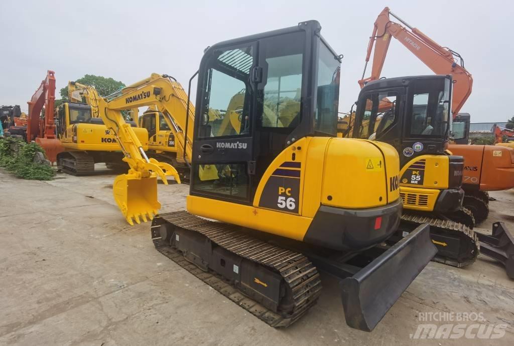 Komatsu PC 56-7 小型挖土機/掘鑿機<7t(小型挖掘機)