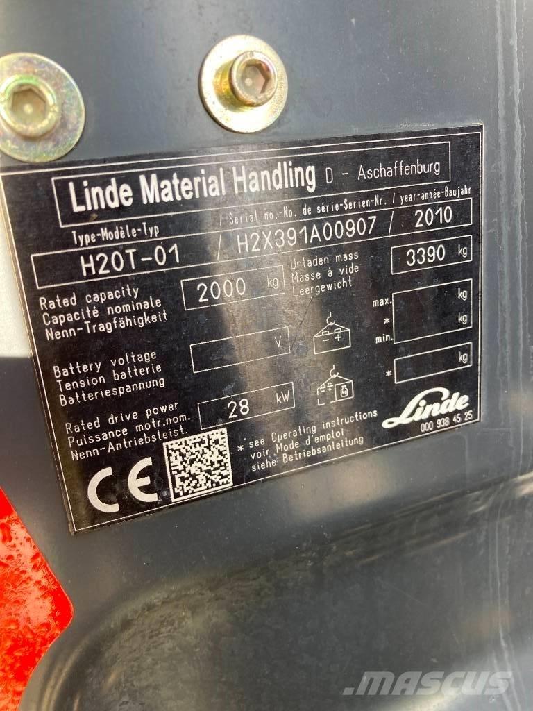 Linde H20T/391 液化石油氣LPG卡車