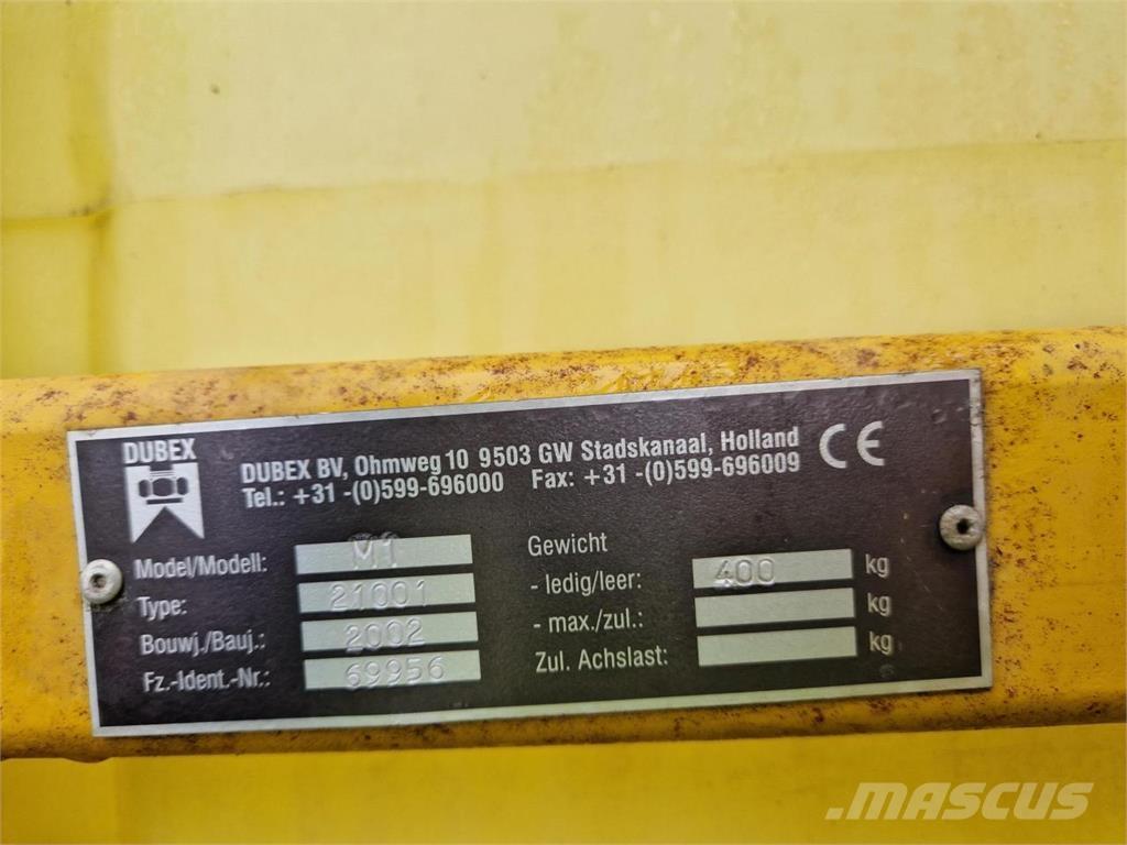 Dubex MODEL 1 牽引式噴霧機