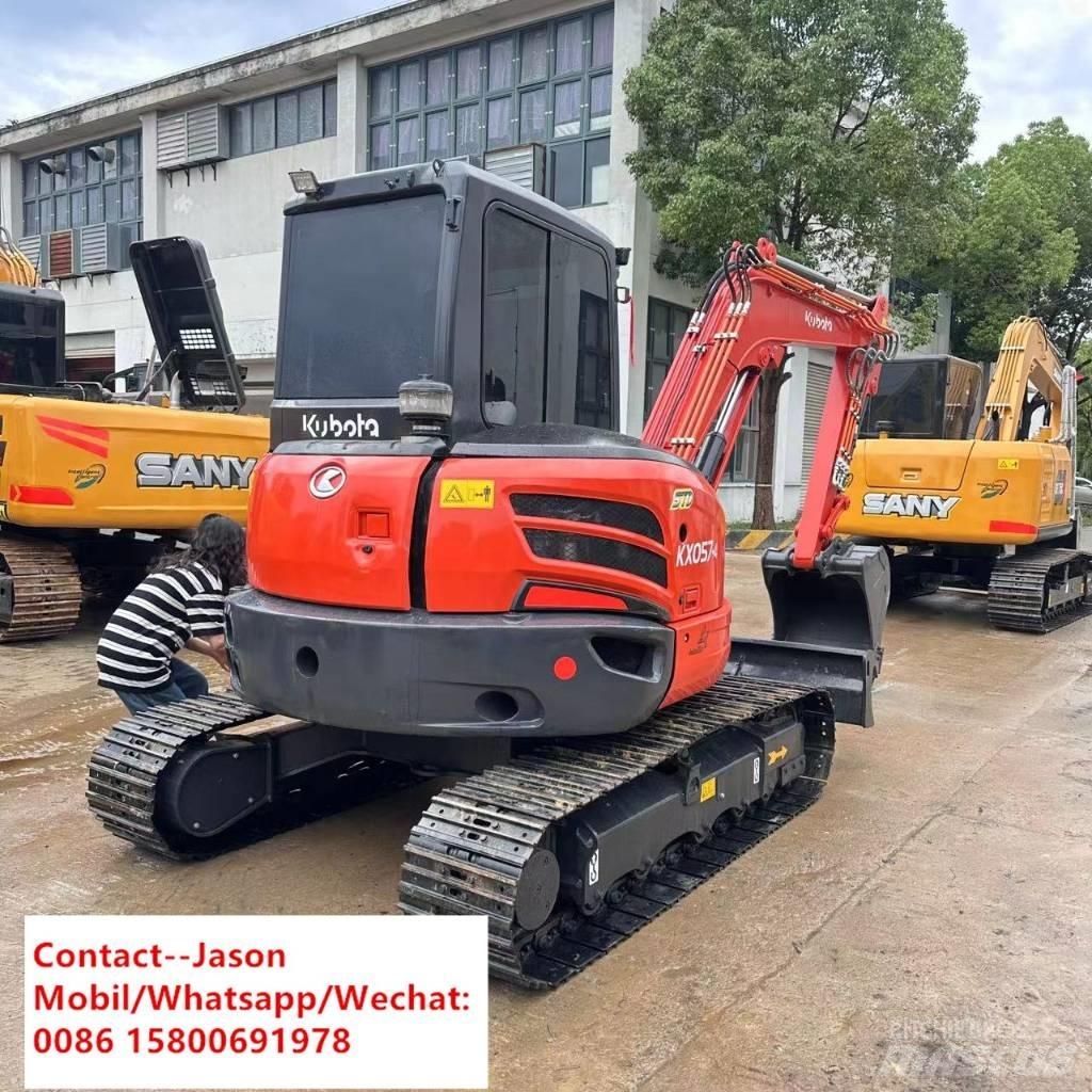 Kubota KX 057-4 小型挖土機/掘鑿機<7t(小型挖掘機)
