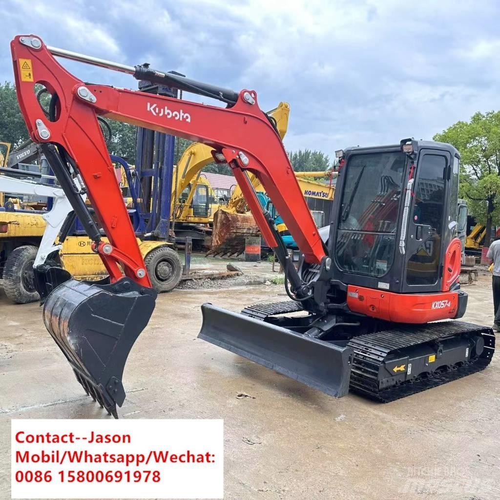 Kubota KX 057-4 小型挖土機/掘鑿機<7t(小型挖掘機)