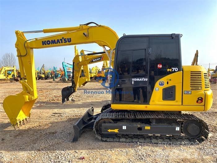 Komatsu PC 70-8 小型挖土機/掘鑿機<7t(小型挖掘機)