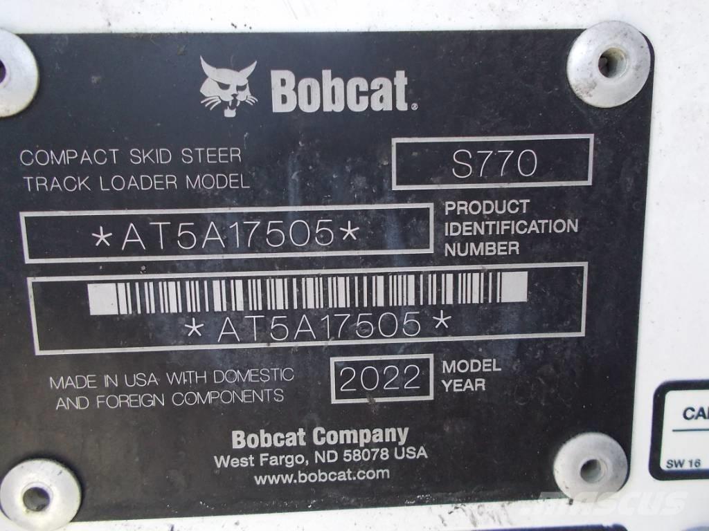 Bobcat S770 滑移轉向裝載機