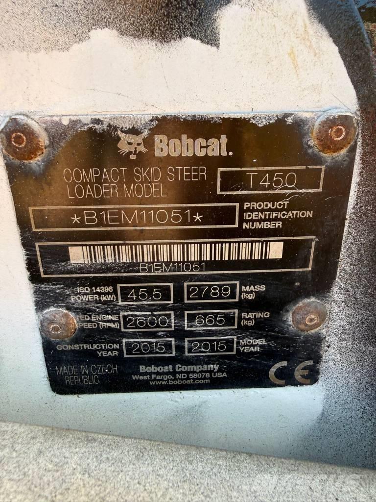 Bobcat T 450 滑移轉向裝載機
