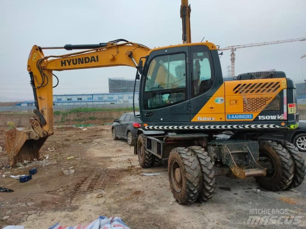 Hyundai 210W 旋轉式挖土機/掘鑿機/挖掘機