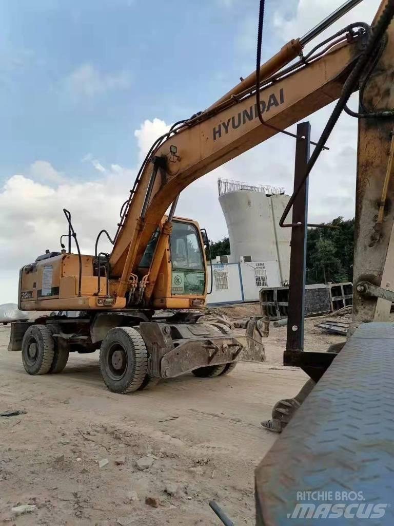 Hyundai 210W 旋轉式挖土機/掘鑿機/挖掘機