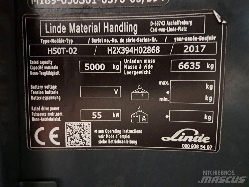 Linde H50T-02 液化石油氣LPG卡車
