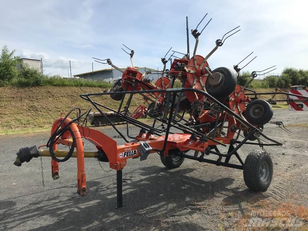 Fella TH 901 TRANS . 耙與翻草機