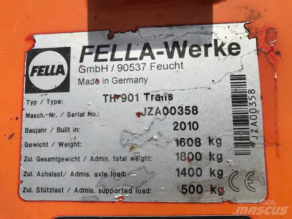 Fella TH 901 TRANS . 耙與翻草機
