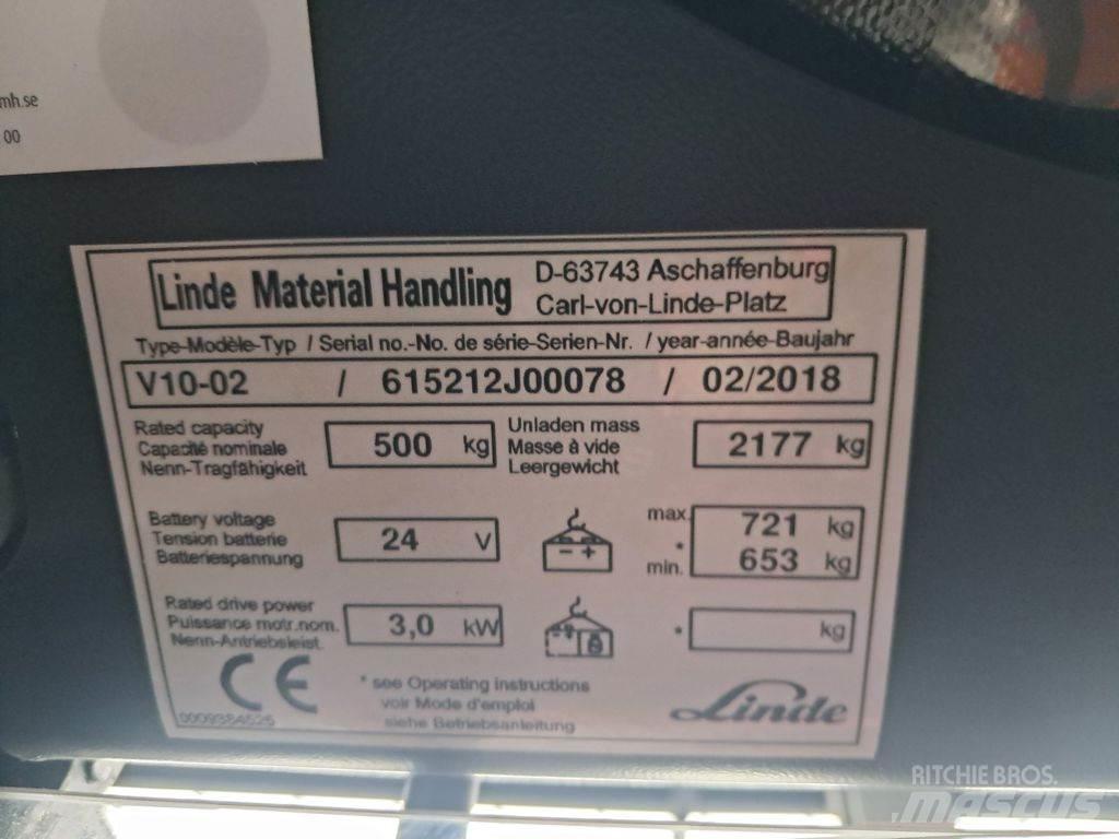 Linde V10-02 低架裝載機