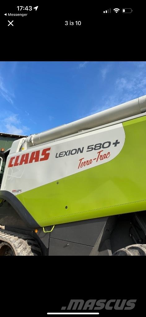 CLAAS Lexion 580 TT 聯合收穫機