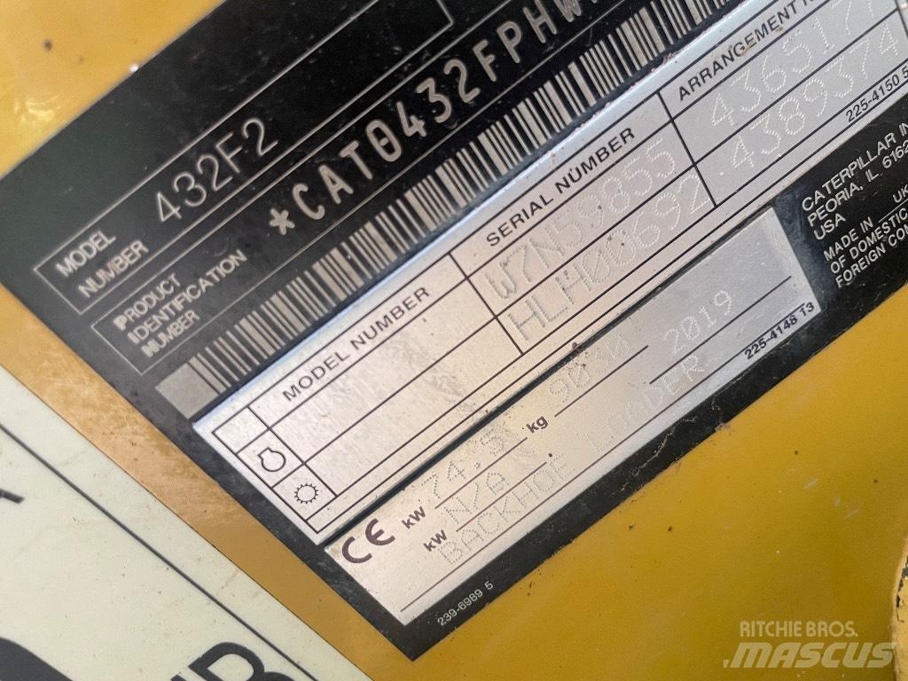 CAT 432 F 反鏟裝載機