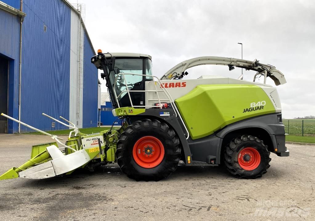 CLAAS Jaguar 840 牧草收穫機