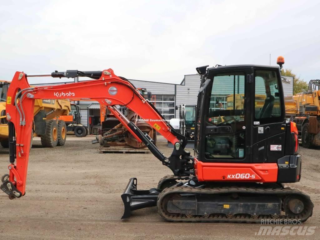 Kubota KX 060-5 小型挖土機/掘鑿機<7t(小型挖掘機)