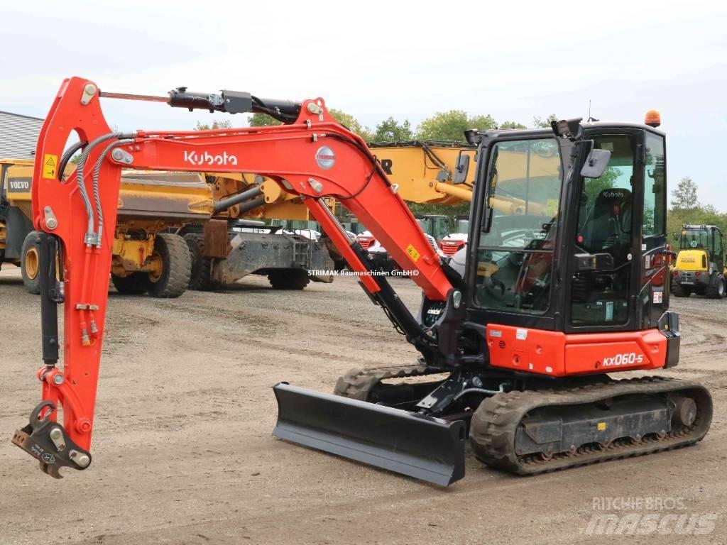 Kubota KX 060-5 小型挖土機/掘鑿機<7t(小型挖掘機)