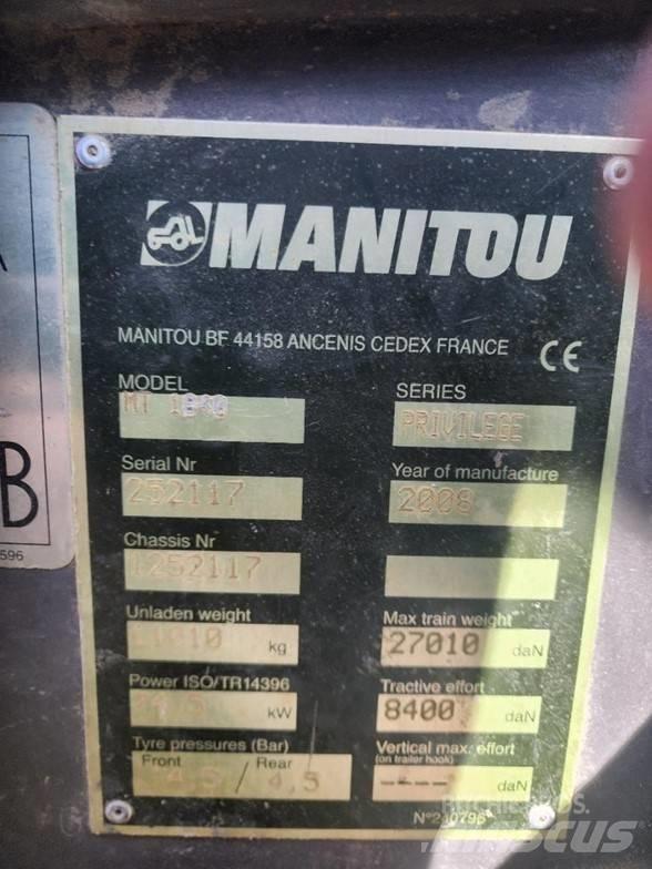 Manitou MT1840 伸縮臂操作車