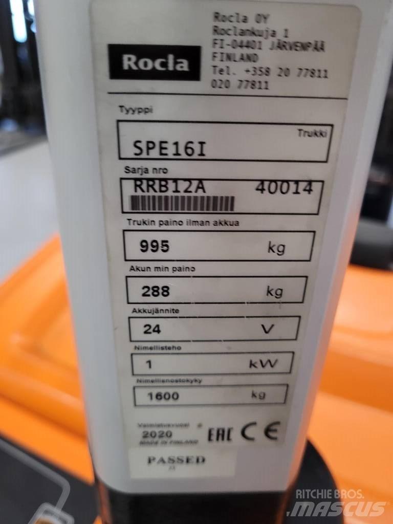 Rocla SPE16i 自走式堆積機