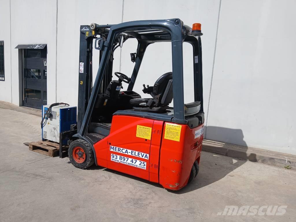 Linde E16H-01 電動堆高機
