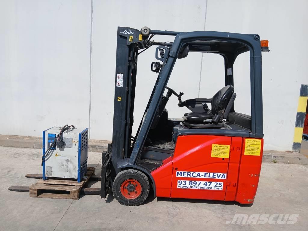 Linde E16H-01 電動堆高機